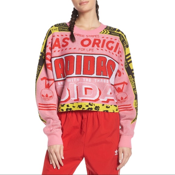adidas Originals OG Logo Print Sweatshirt - Picture 2 of 4